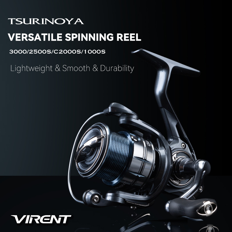 Kastking Reel Zephyr - TSURINOYA Spinnrolle VIRENT 1000S C2000S 2500S