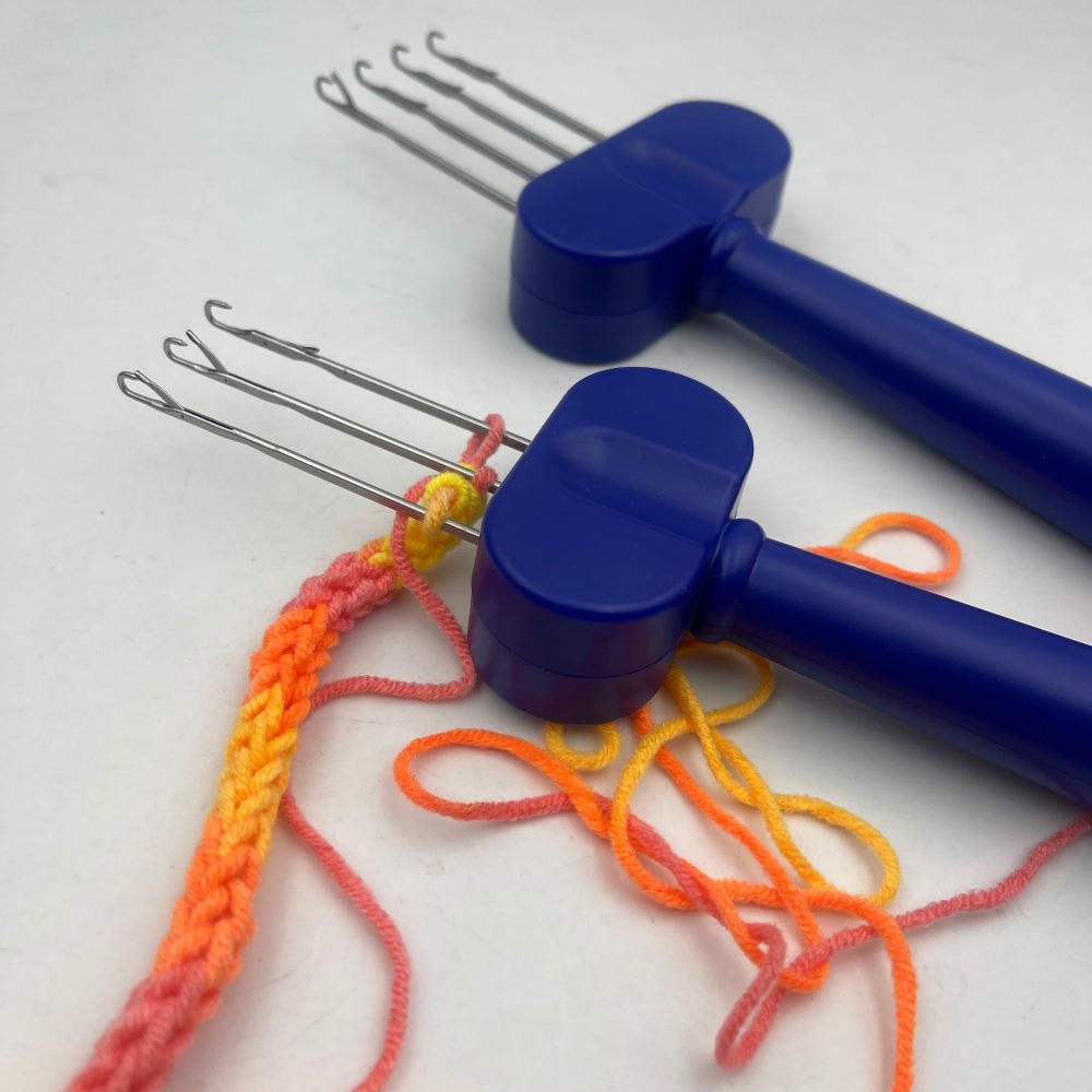 Braided Line - 3/4 Latch Hook Garn-Häkelnadel Strickwerkzeug Tragbare