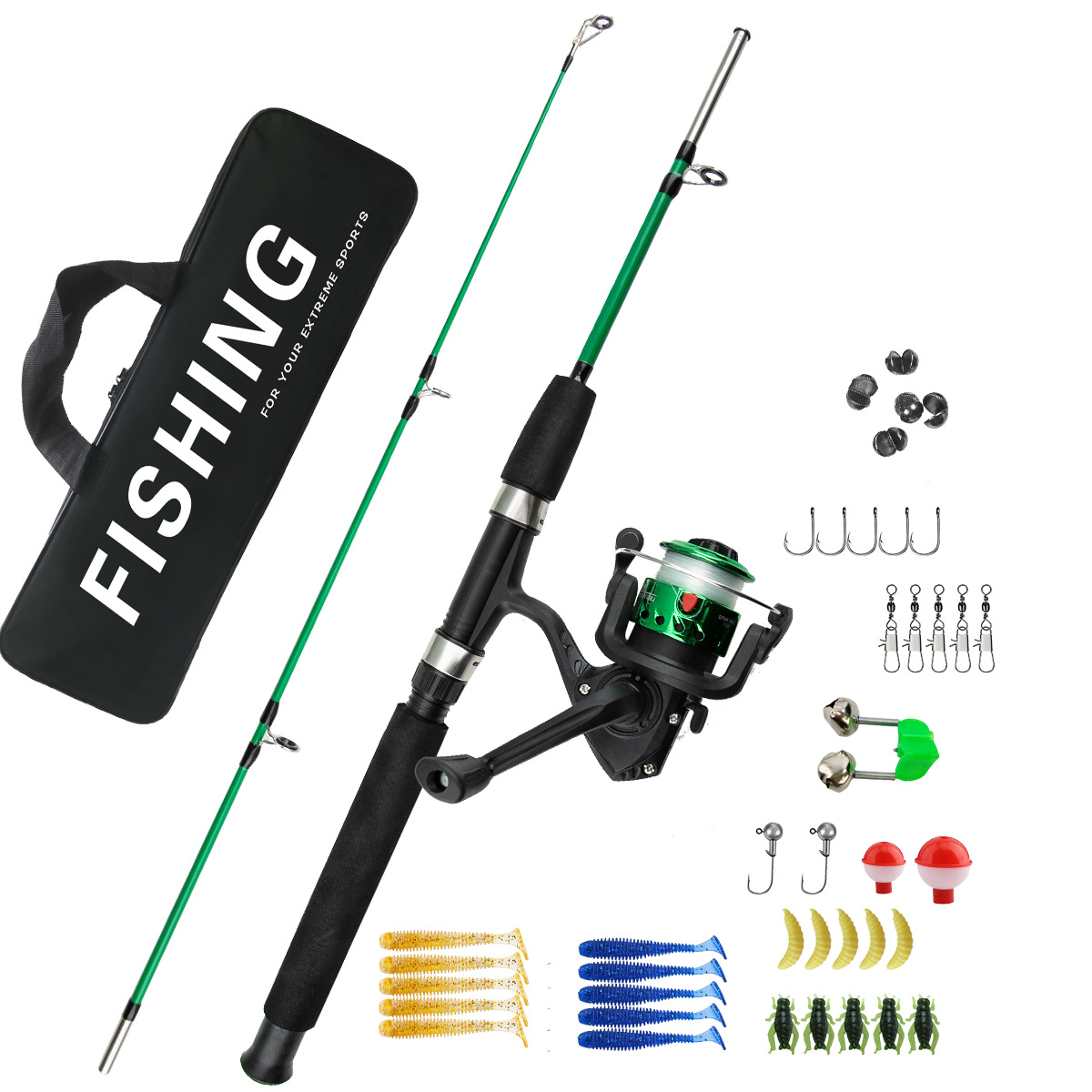 2-teilige Eisfischerrute für A – Ice Fishing Line Bewertung und Preis