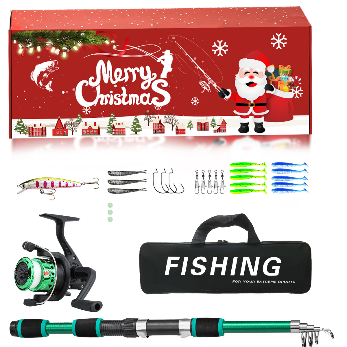 Weihnachtsgeschenk Angelset Te – Freshwater Line Bewertung und Preis