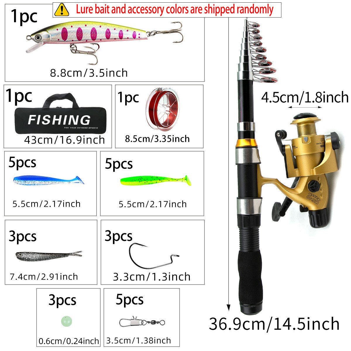 Tragbares 1,8m 2,1m Teleskop-A – Freshwater Line Bewertung und Preis