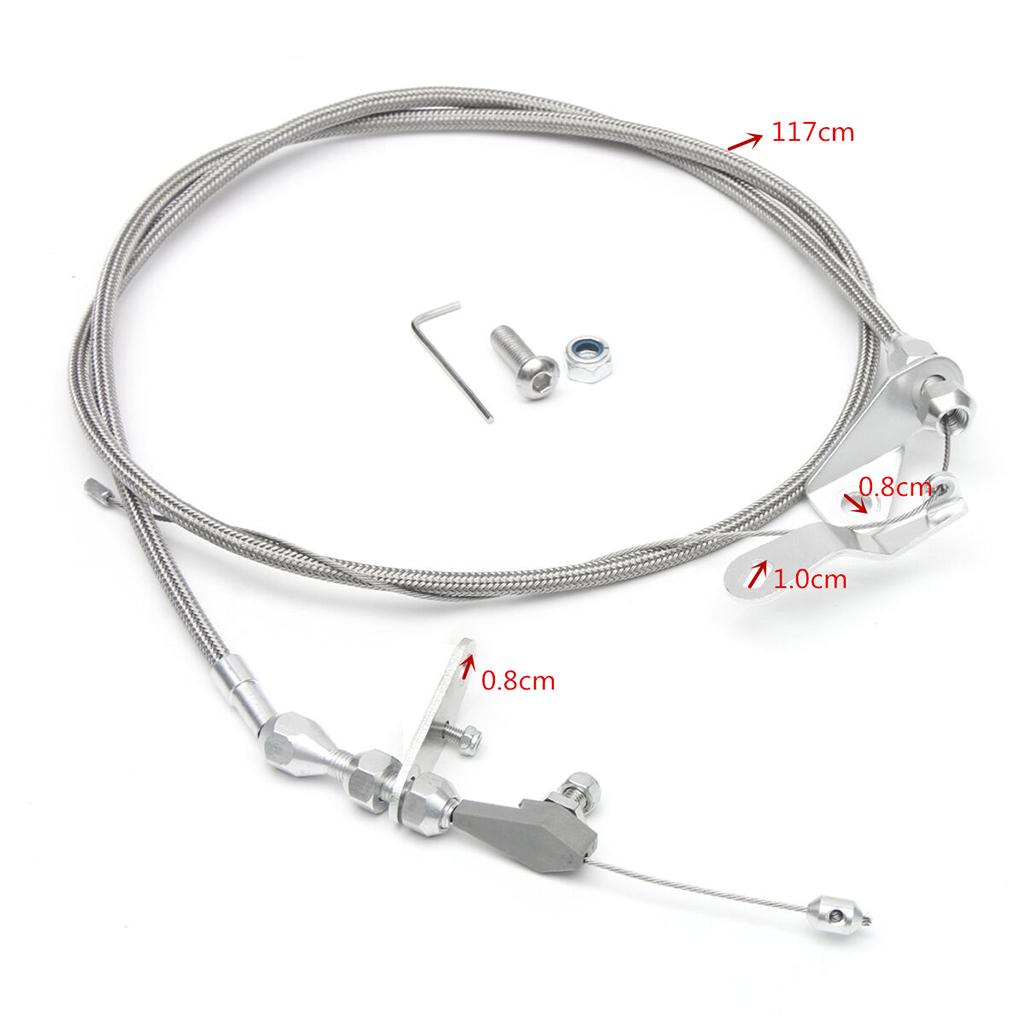 Gaszug aus Edelstahl Geflochte – Braided Line Bewertung und Preis
